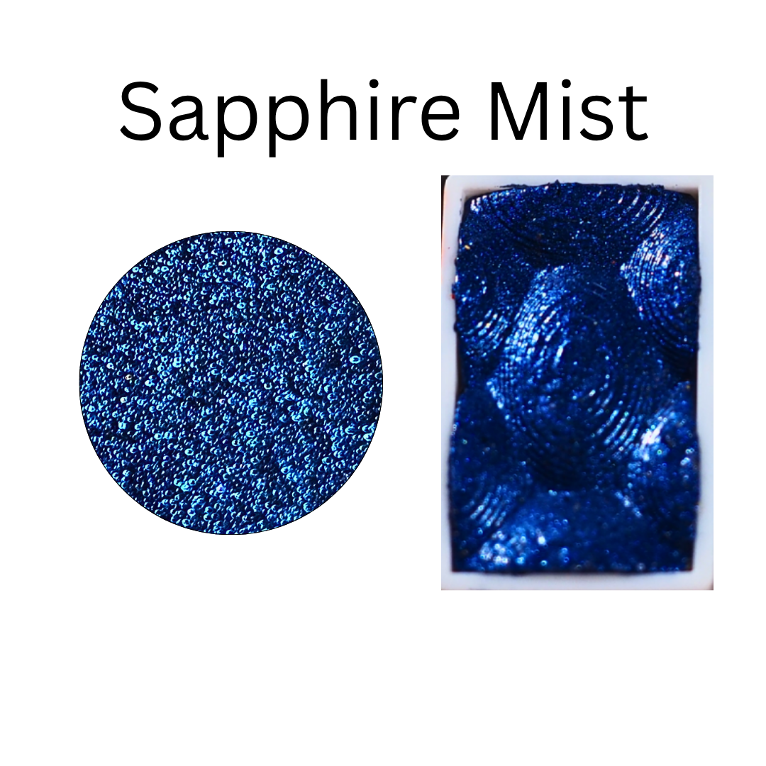 Skrim Jewels – Shimmer Watercolor Set, 6 Full Pans