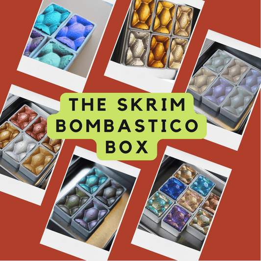 THE SKRIM BOMBASTICO BOX- (ALL CURRENT SETS AND COLORS INCLUDED!) - SAVE AROUND 267€/$ -( 59 COLORS )