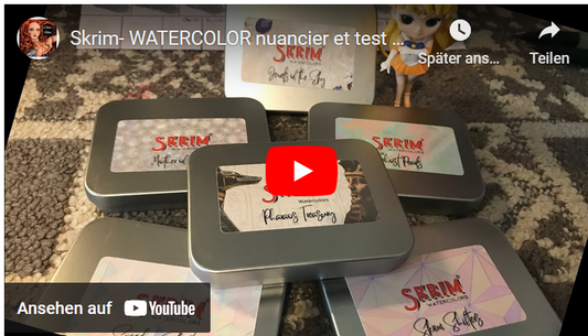 A Review on Skrim Watercolors by YouTube Artist, ColorFilla | Skrim Watercolors Review