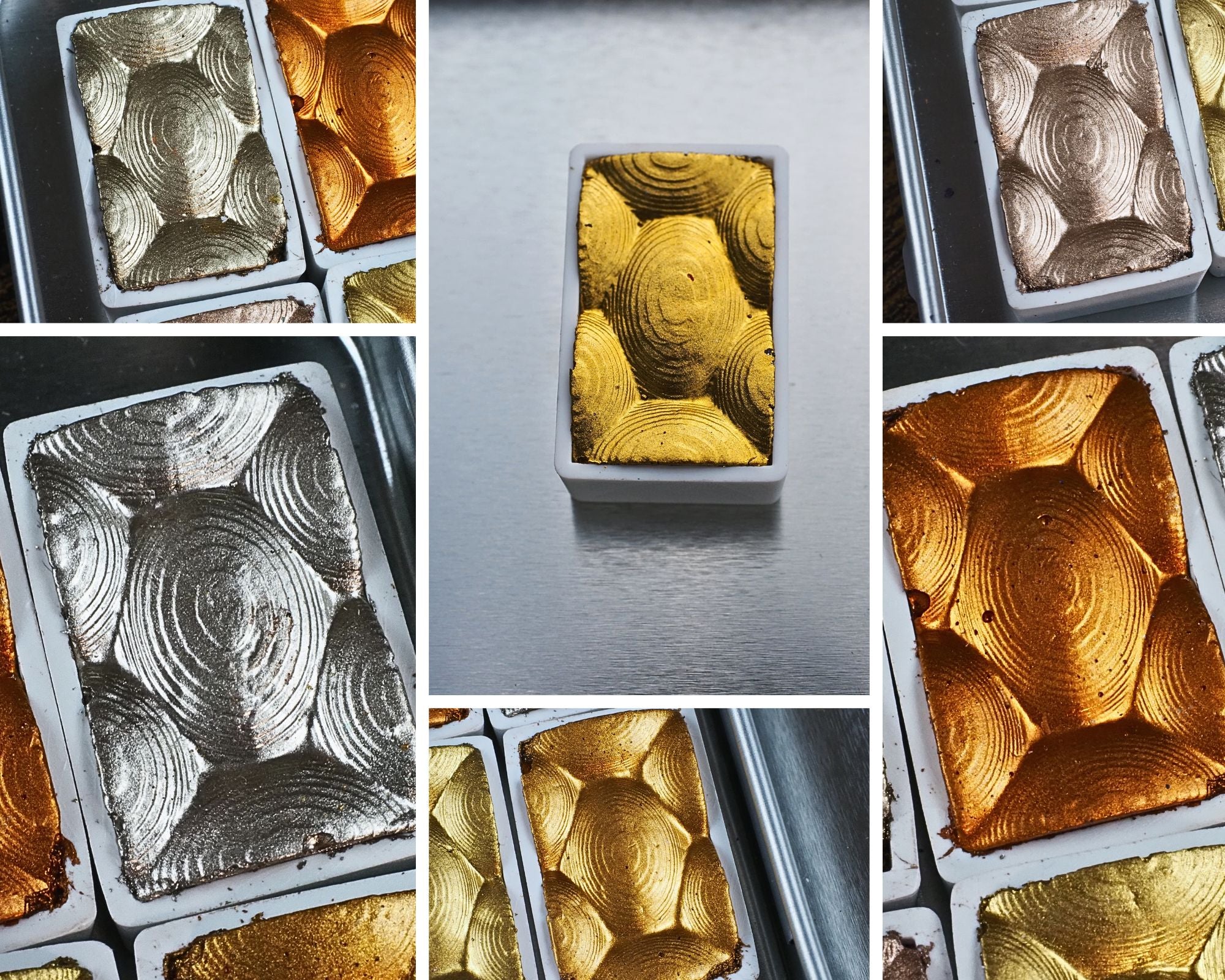 Pure Metalloid Set – Skrim Watercolors