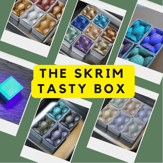 The Skrim Tasty Box- SAVE ~86€ (Supreme Shifter, Skrim Shifter, Pharaos Treasury, Ghost Pearls, Glow Goblin, Glow in the Dark, Glow Sun included) - 25 colors
